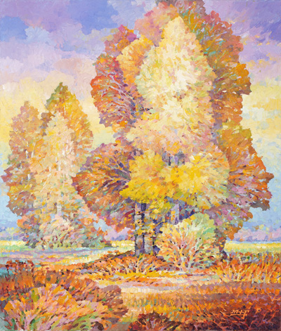 Деревья-осень